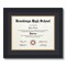 ArtToFrames 11x14 inch Diploma Frame - Framed with Black and Gold Mats, Comes with Regular Glass and Sawtooth Hanger for Wall Hanging (D-11x14)